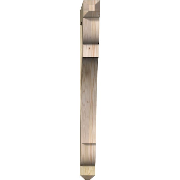 Olympic Craftsman Rough Sawn Bracket, Douglas Fir, 4W X 34D X 46H